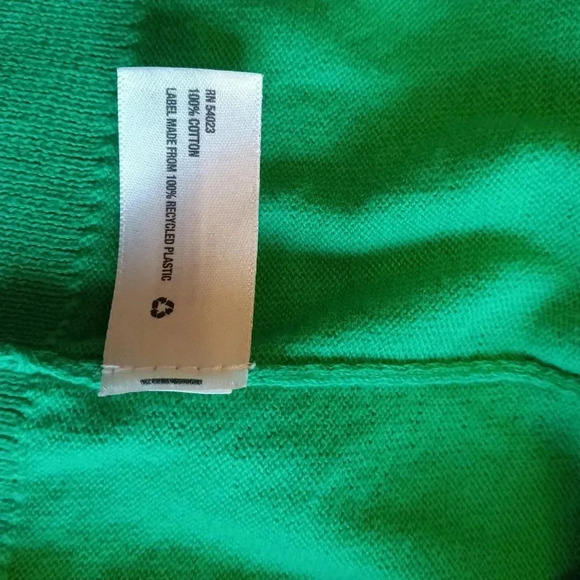 Gap like New Green Button-Up Cardigan. Size XS 100% Cotton - Picture 5 of 5